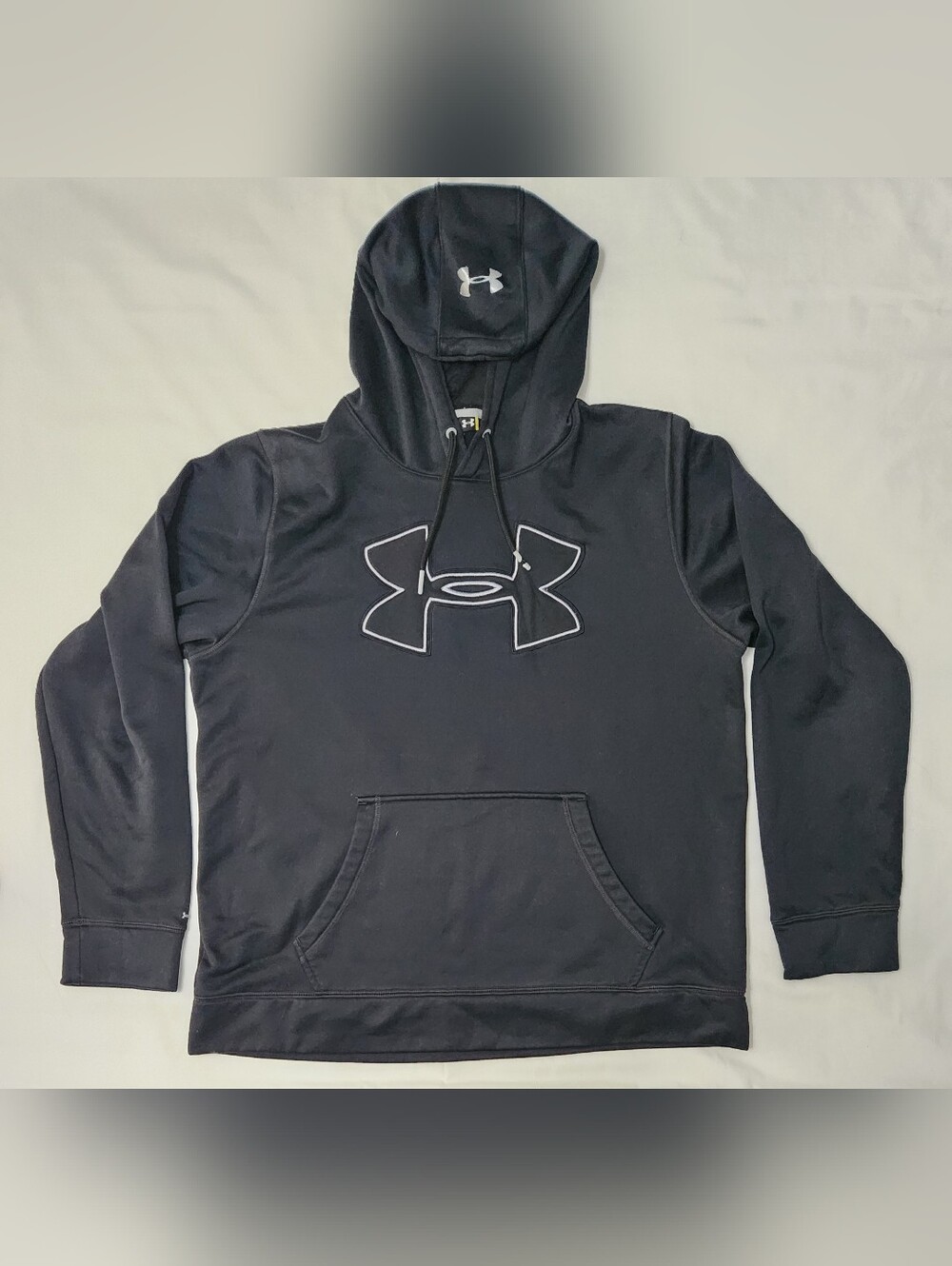 UNDER ARMOUR FLEECE HOODIE MEN'S COLOR BLACK SIZE LG